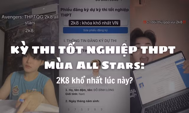 Thi tốt nghiệp THPT “All Stars”: Teen 2K8 bất ngờ đối đầu dàn "học bá" lệch tuổi