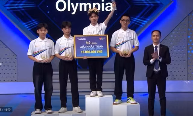 Nam sinh Hà Nội giải mã từ khóa thần tốc, giành vòng nguyệt quế Tuần Olympia 26