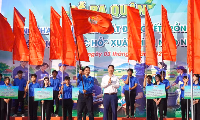 Tuổi trẻ Đồng Tháp hưởng ứng Lễ ra quân Tháng Thanh niên và Tết trồng cây 2026