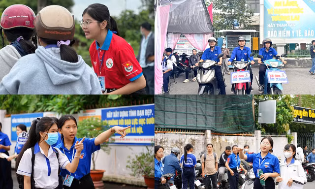 TP.HCM: Đội hình Tiếp sức mùa thi ra quân, đồng hành cùng các sĩ tử 2K11 