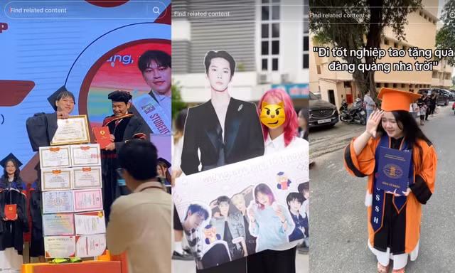 "Thế hệ cợt nhả" mừng tốt nghiệp độc lạ: Flex giấy khen, chuẩn bị vũ đạo điểm nhấn