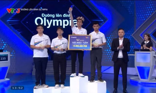 Nam sinh Hải Phòng bứt phá ngoạn mục giành vòng nguyệt quế Tuần Olympia 26