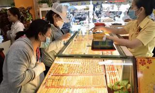 Giá vàng tăng rất mạnh 