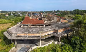 Toàn cảnh công trình Nhà hỏa táng Hội An bị bỏ hoang hơn 20 năm nay