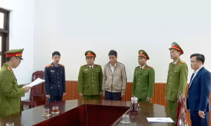 Bắt tạm giam nguyên cán bộ địa chính phường làm giả mạo hồ sơ đất đai