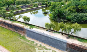 Đoạn tường cổ Hoàng thành Huế bị sập do mưa lũ bây giờ ra sao?