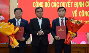 Công bố quyết định của Ban Bí thư Trung ương Đảng về công tác cán bộ 