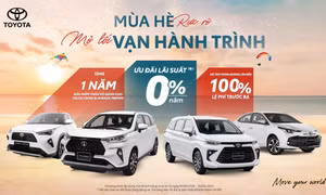 Giữa biến động xăng dầu, hãng xe Nhật bứt phá doanh số, gia tăng khuyến mại