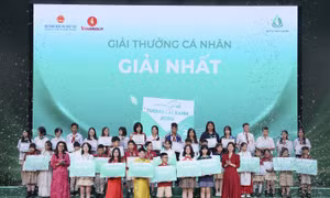 Lộ diện các quán quân giành giải thưởng 2,5 tỷ đồng của cuộc thi “Gửi tương lai Xanh 2050” mùa 2