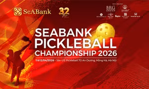 SeABank tổ chức giải Pickleball Championship 2026, gây quỹ học bổng cho trẻ em nghèo nhân dịp 32 năm thành lập 