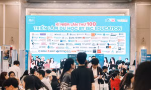 Các đại học Top 100 thế giới tham dự triển lãm du học ISC Education