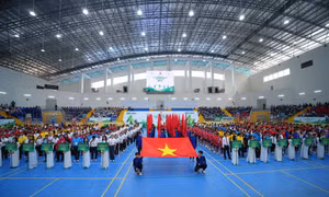 30 đoàn thể thao học sinh tranh tài tại Giải thể thao học sinh phổ thông toàn quốc
