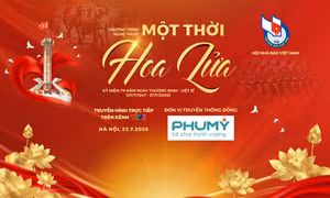 Chương trình nghệ thuật 'Một thời hoa lửa'