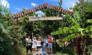 Thới Sơn Eco Land tạo 'không gian chữa lành' độc đáo giữa sông Tiền