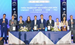 PNJ hợp tác cùng Vinfast, GSM, V-Green thúc đẩy giao thông xanh trong doanh nghiệp