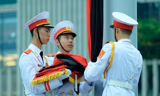 Lễ thượng cờ rủ Quốc tang nguyên Tổng Bí thư Lê Khả Phiêu