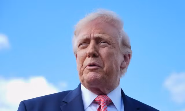 Tổng thống Mỹ Donald Trump. Ảnh: AP.