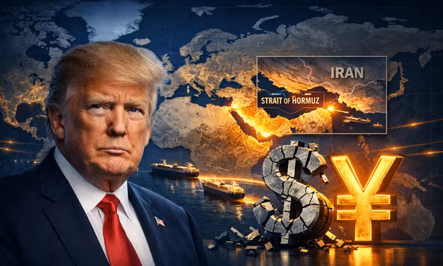 Việc Iran đồng ý bán dầu lấy nhân dân tệ, thay vì đô la Mỹ sẽ đẩy nhanh quá trình phi đô la hóa, ảnh hưởng tiêu cực tới hình ảnh của chính quyền Tổng thống Donald Trump. Minh họa: News.ru.