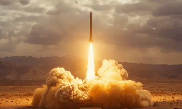 Iran tiếp tục nã tên lửa vào Israel và các căn cứ quân sự của Mỹ ở Trung Đông. Minh họa: News.ru.