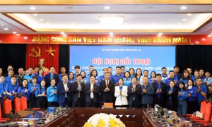 Thanh niên Sơn La đối thoại với lãnh đạo tỉnh về phát triển khoa học công nghệ, chuyển đổi số