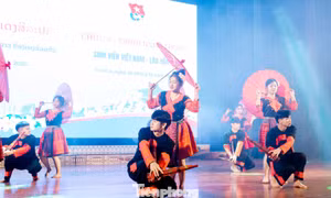 Sinh viên Sơn La và các tỉnh Bắc Lào vun đắp tình hữu nghị 