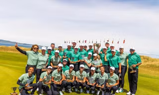 Nguyễn Anh Minh thắng áp đảo trận đấu đơn, cùng tuyển Quốc tế vô địch Arnold Palmer Cup 2026