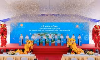 Vingroup khởi công công trình nhà ở cho thuê Dự án nhà ở xã hội phường Phố Hiến, tỉnh Hưng Yên