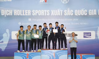 Bước chạy đà của Roller Sports Việt Nam cho Đại hội Thể thao toàn quốc 2026