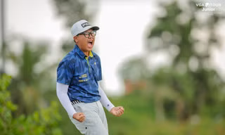 Nguyễn Quang Đại nối tiếp truyền thống gia đình, vô địch VGA Junior Tour 2025