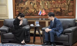 Madam Pang đến sứ quán Việt Nam xin lỗi sau sự cố sai Quốc kỳ Việt Nam
