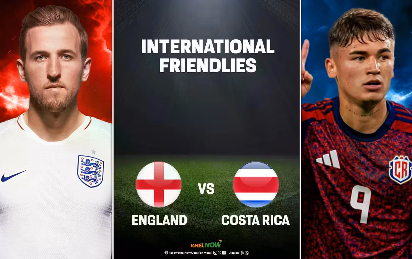 Anh vs Costa Rica