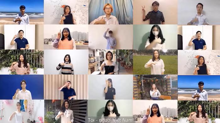 Chế hit 'Hơn cả yêu' bằng ngôn ngữ ký hiệu lan tỏa thông điệp mùa COVID