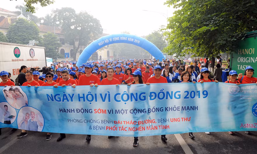Giới trẻ chung tay hành động vì một cộng đồng khỏe mạnh