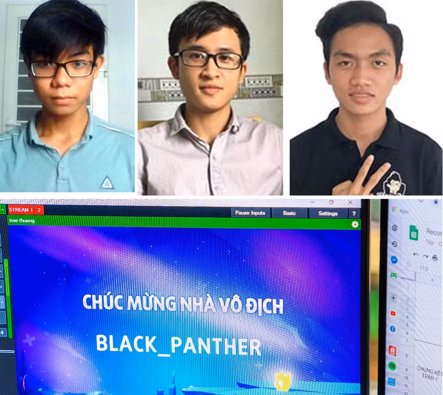 Ba nam sinh lập trình thuật toán đánh bại trí tuệ nhân tạo AI