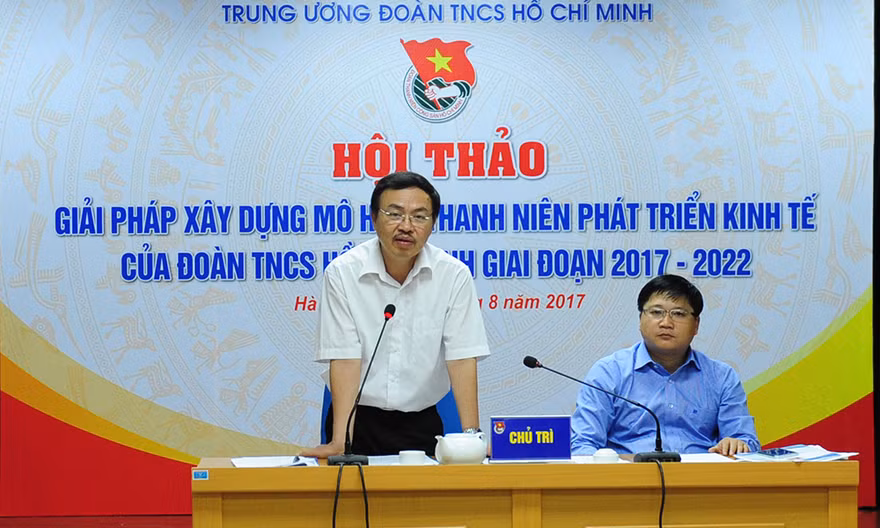 Ngày 22/8, tại Hà Nội, T.Ư Đoàn tổ chức Hội thảo Giải pháp xây dựng mô hình thanh niên phát triển kinh tế của Đoàn TNCS Hồ Chí Minh giai đoạn 2017-2022