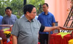 Thủ tướng Phạm Minh Chính dự lễ truy điệu, an táng hài cốt liệt sĩ tại An Giang