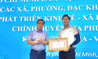Chủ tịch UBND TPHCM tặng bằng khen cho nam thanh niên cứu bé gái bị đuối nước ở Vũng Tàu