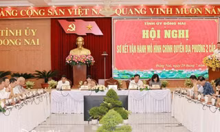 100% nhân sự chủ chốt của tổ chức bộ máy các cấp tỉnh Đồng Nai đã được củng cố, kiện toàn