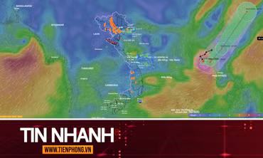 TIN NHANH: Bão số 4 Cỏ May khả năng đạt cấp bão mạnh, hướng đi dị thường