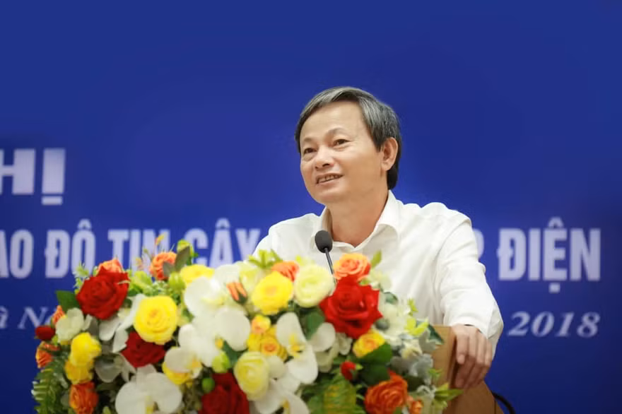 Ông Trần Đình Nhân, Tổng Giám đốc Tập đoàn Điện lực Việt Nam