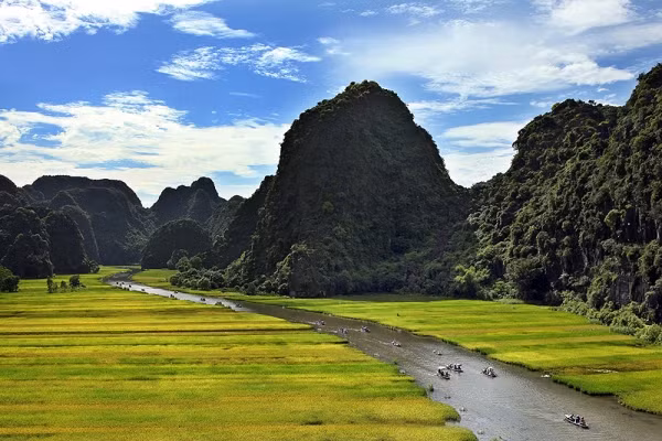 Ngày mùa trên đất cố đô Hoa Lư
