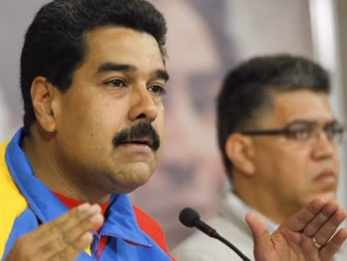 Tổng thống Venezuela Nicolas Maduro: "Chúng tôi không chấp nhận những đe dọa từ bất kỳ ai trên thế giới". (Ảnh: BBC)