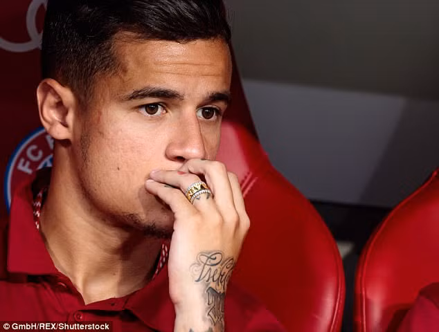 Coutinho muốn rời Liverpool