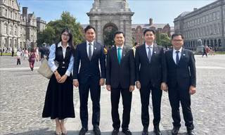  Bí thư Trung ương Đoàn thăm và làm việc tại Ireland