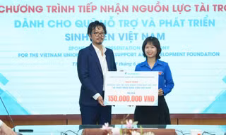 Tiếp nhận nguồn lực hỗ trợ học sinh, sinh viên khó khăn