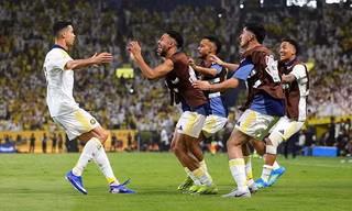 Ronaldo và các đồng đội.