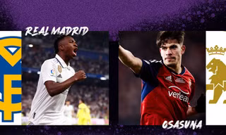 Real Madrid vs Osasuna.