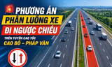 TP NOW: Phương án phân luồng xe đi ngược chiều trên cao tốc Cao Bồ - Pháp Vân