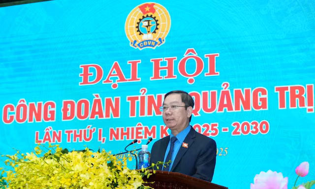 Ông Nguyễn Thế Lập làm Chủ tịch Liên đoàn Lao động tỉnh Quảng Trị