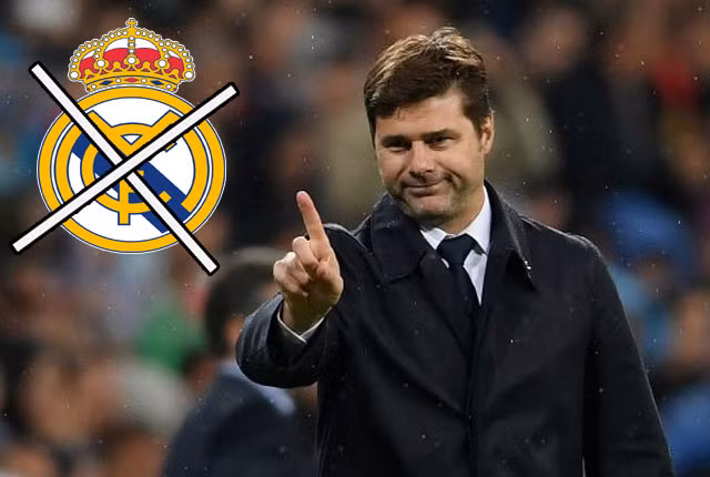 HLV Mauricio Pochettino không muốn gia nhập Real.